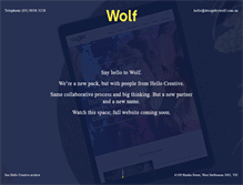 Tablet Screenshot of hellocreative.com.au